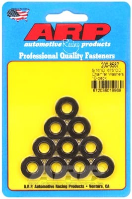 ARP 5/16 ID 0.675 OD Chamfer Washers (Set of 10)