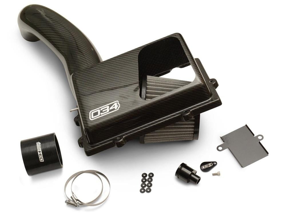034Motorsport X34 Carbon Fiber MQB Open-Top Cold Air Intake System