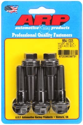 ARP M12 X 1.50 X 45 Hex Black Oxide Bolts