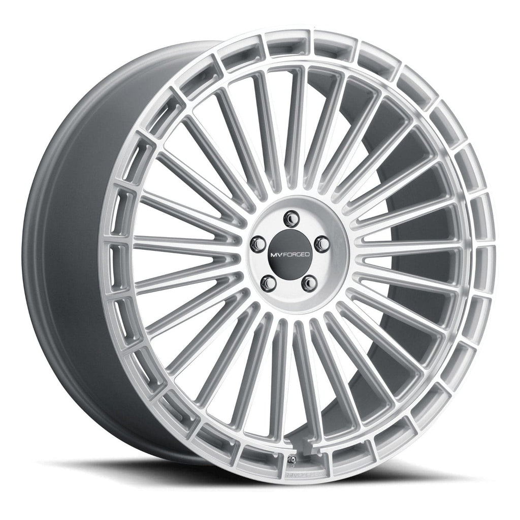 MV Forged MVF40 22" 5x112 Diamond Silver (Custom Wheel)