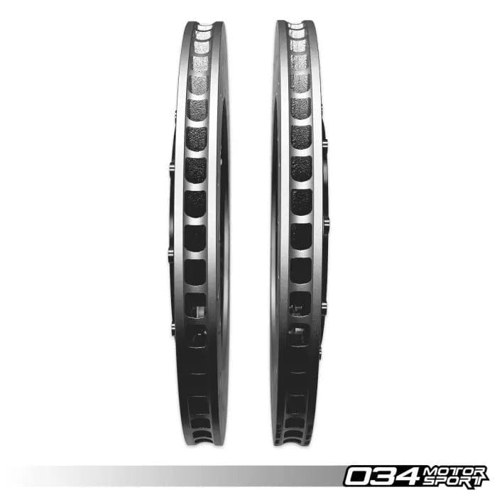 034Motorsport 2-Piece Floating Rear Brake Rotor Upgrade Kit - Audi / C8 / S6 / S7 / D5 / 4M / 4M.5 Q7 / SQ7 / Q8 / SQ8