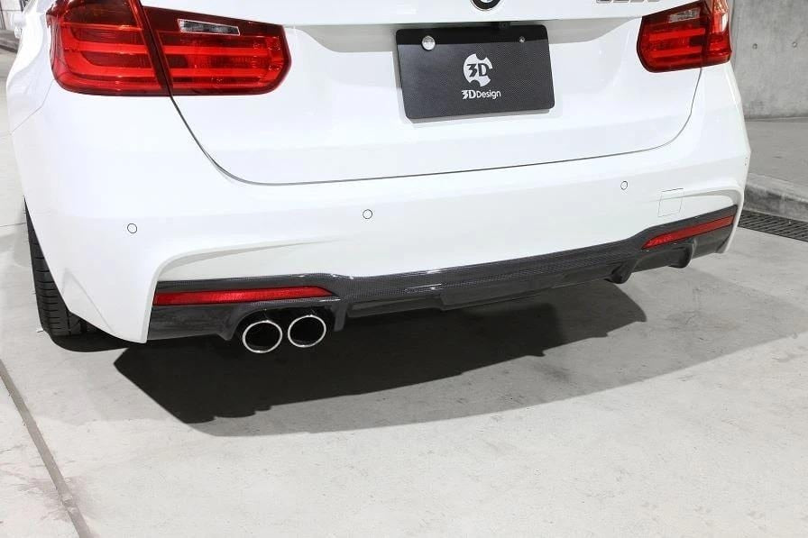 3D Design F30 / F31 M-Sport Carbon Rear Diffuser