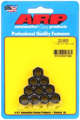 ARP 11/32-24 Hex Nut Kit (Set of 10)