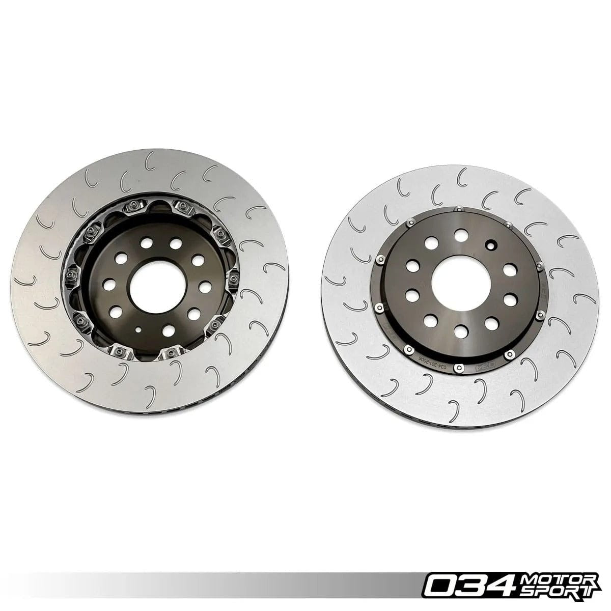 034Motorsport 2-Piece Floating Rear Brake Rotor 310mm Upgrade - VW/Audi / MQB / EVO4