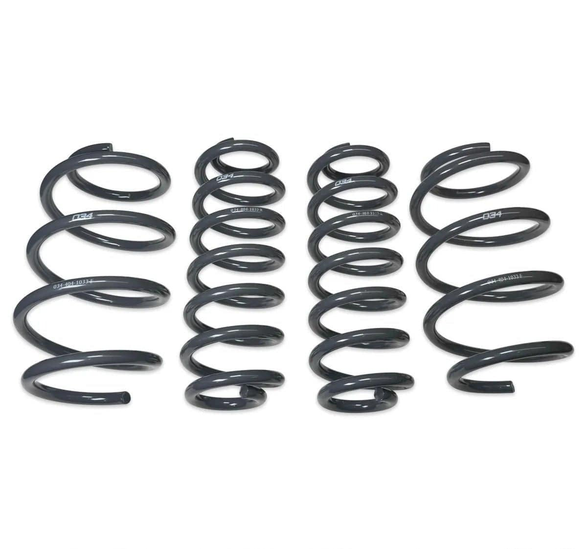 034Motorsport Dynamic+ Lowering Springs - VW MQB Tiguan 1.4T