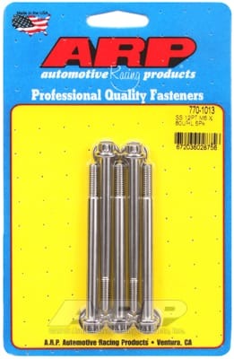 ARP M6 x 1.00 x 80 12pt SS Bolts (Set of 5)