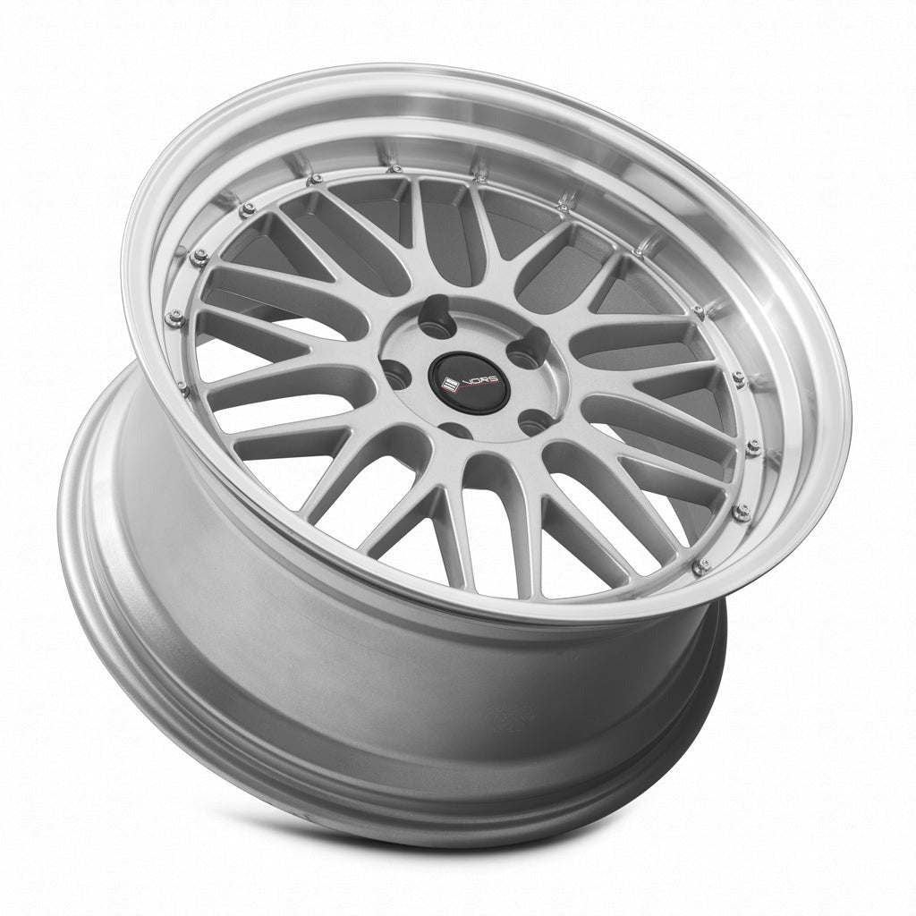 VORS VR8 18" 5x108 Silver Machined Lip