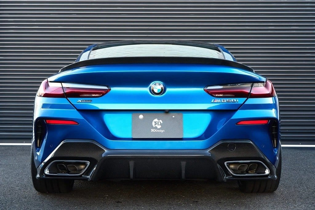 3D Design G15 8-Series Carbon Rear Trunk Spoiler