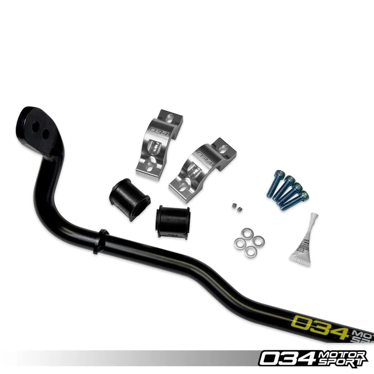 034Motorsport RS+ Adjustable Solid Rear Sway Bar Upgrade - VW/Audi / MQB AWD