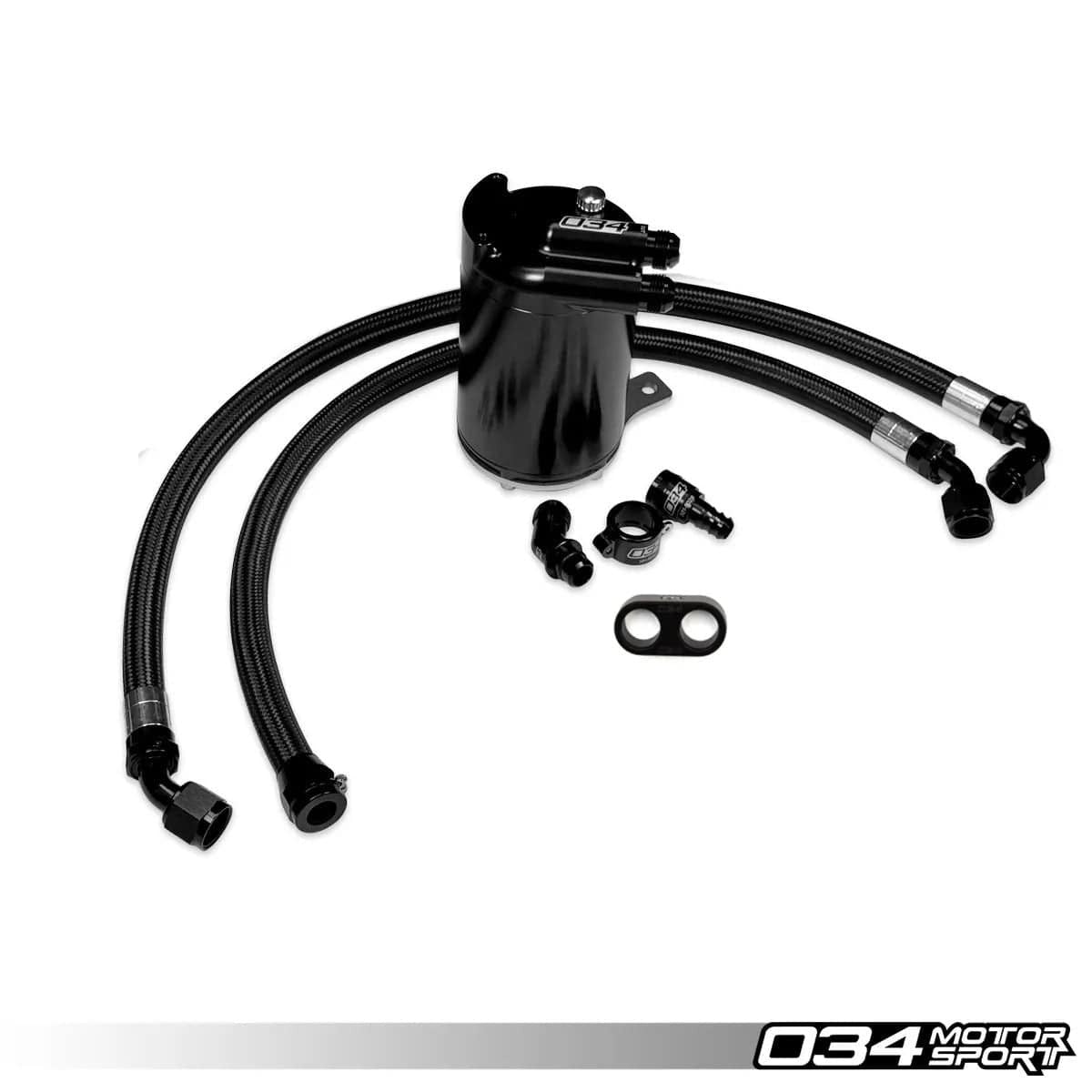 034Motorsport Billet Catch Can Kit - VW / Audi / MK8 / GTI / 8Y / A3 / S3