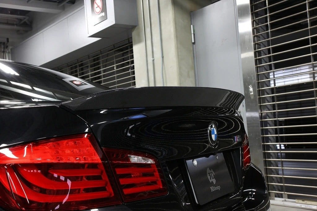 3D Design F10 5-Series Carbon Trunk Spoiler