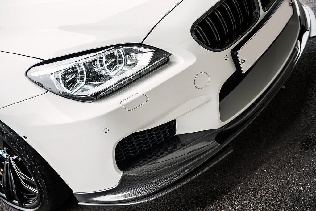 3D Design - M6 F06 / F12 / F13 Front Lip Spoiler Set Front lip + lower splitters