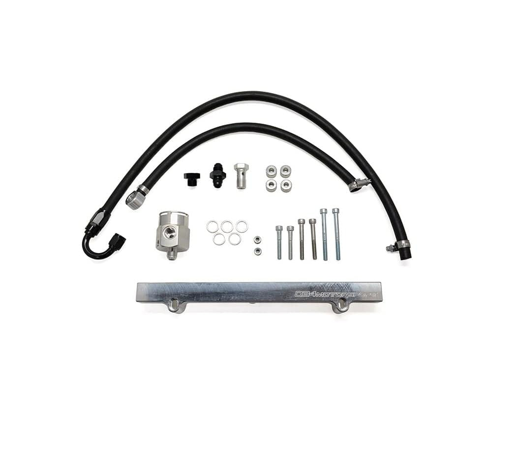 034Motorsport Billet Alluminum Drop-In High-Flow Fuel Rail Upgrade Kit - VW / Audi 1.8T