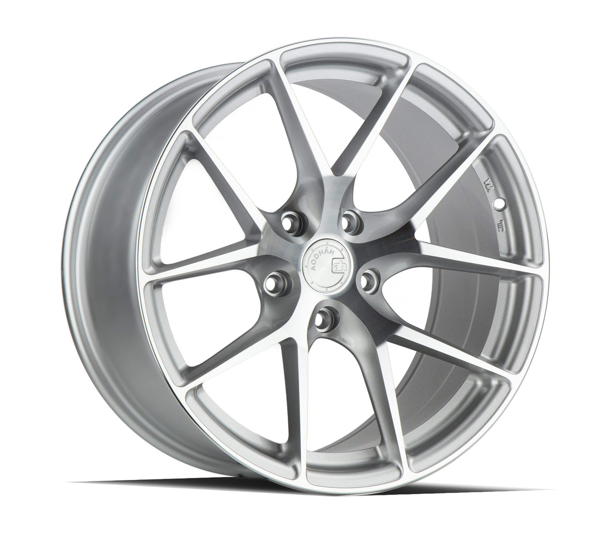 Aodhan AFF7 18" 5x112 Gloss Silver Machined Face