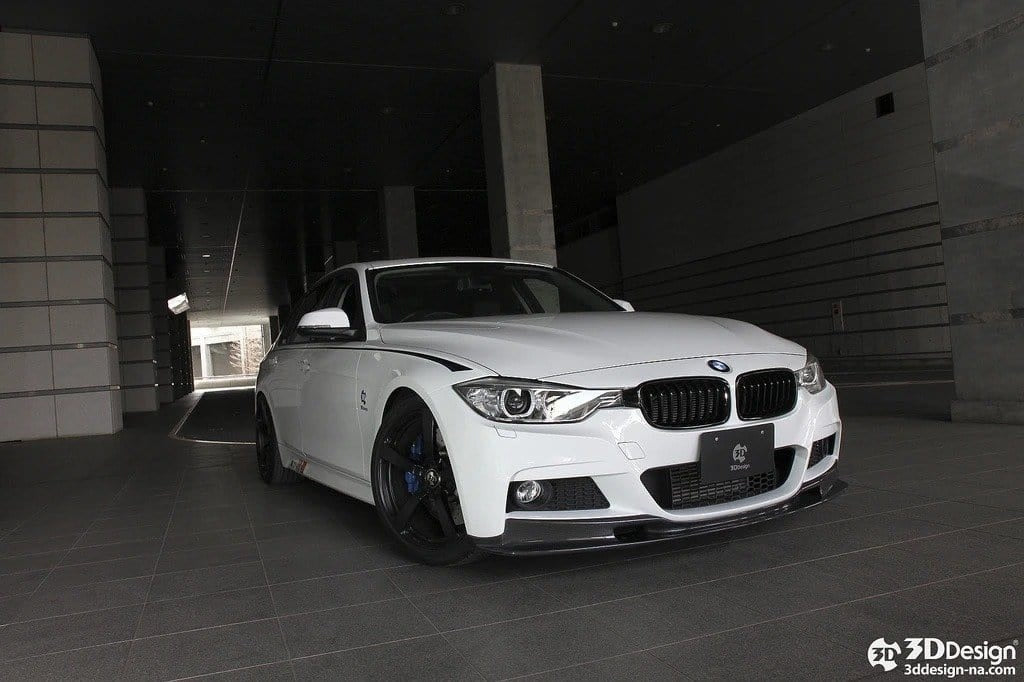 3D Design F30 / F31 3-Series M-Sport Carbon Front Lip