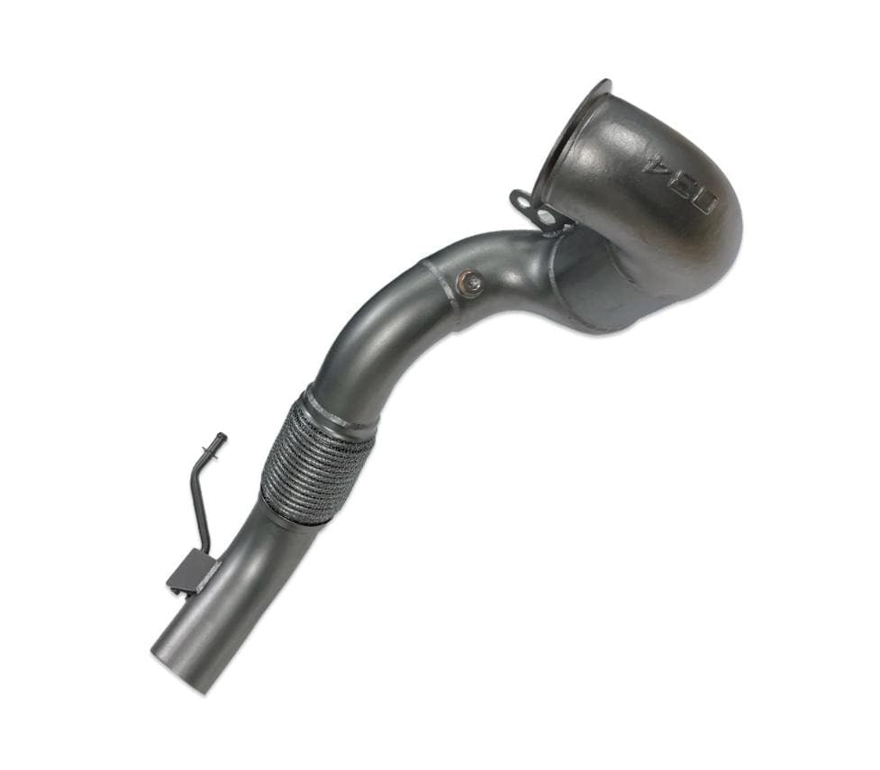 034Motorsport Cast Stainless Steel Racing Downpipe - Audi 8V A3 & S3 / VW Mk7 Golf R