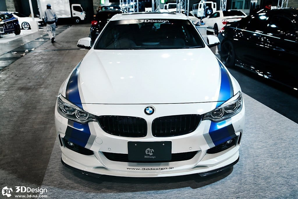 3D Design - 4 Series F32 / F36 Front Lip Spoiler