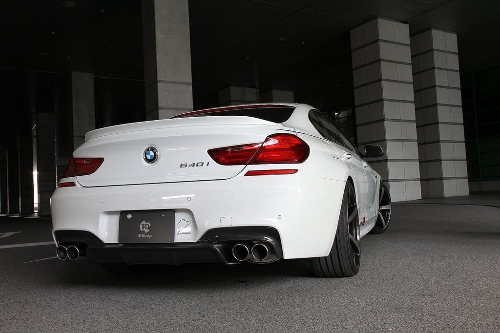 3D Design - 6 Series F06 / F12 / F13 M-Sport Rear Diffuser Carbon
