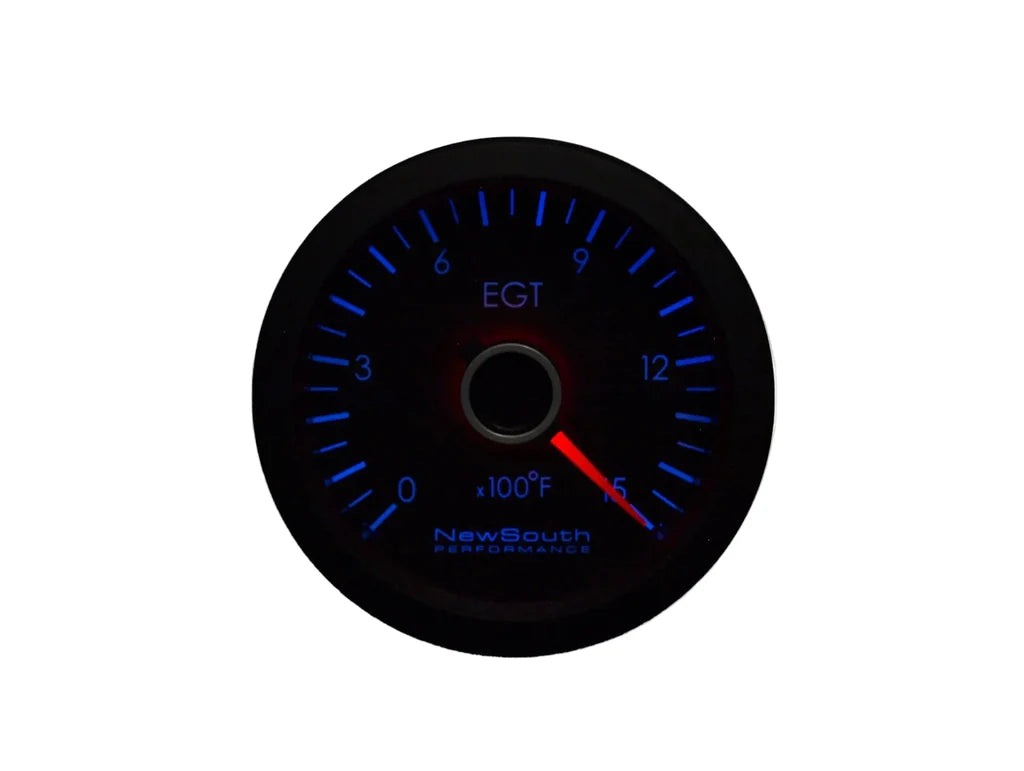 New South Performance Indigo 1500°F Pyrometer (EGT) Gauge - No Probe