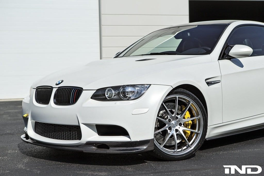 3D Design - M3 E9X Front Lip Spoiler Set Carbon