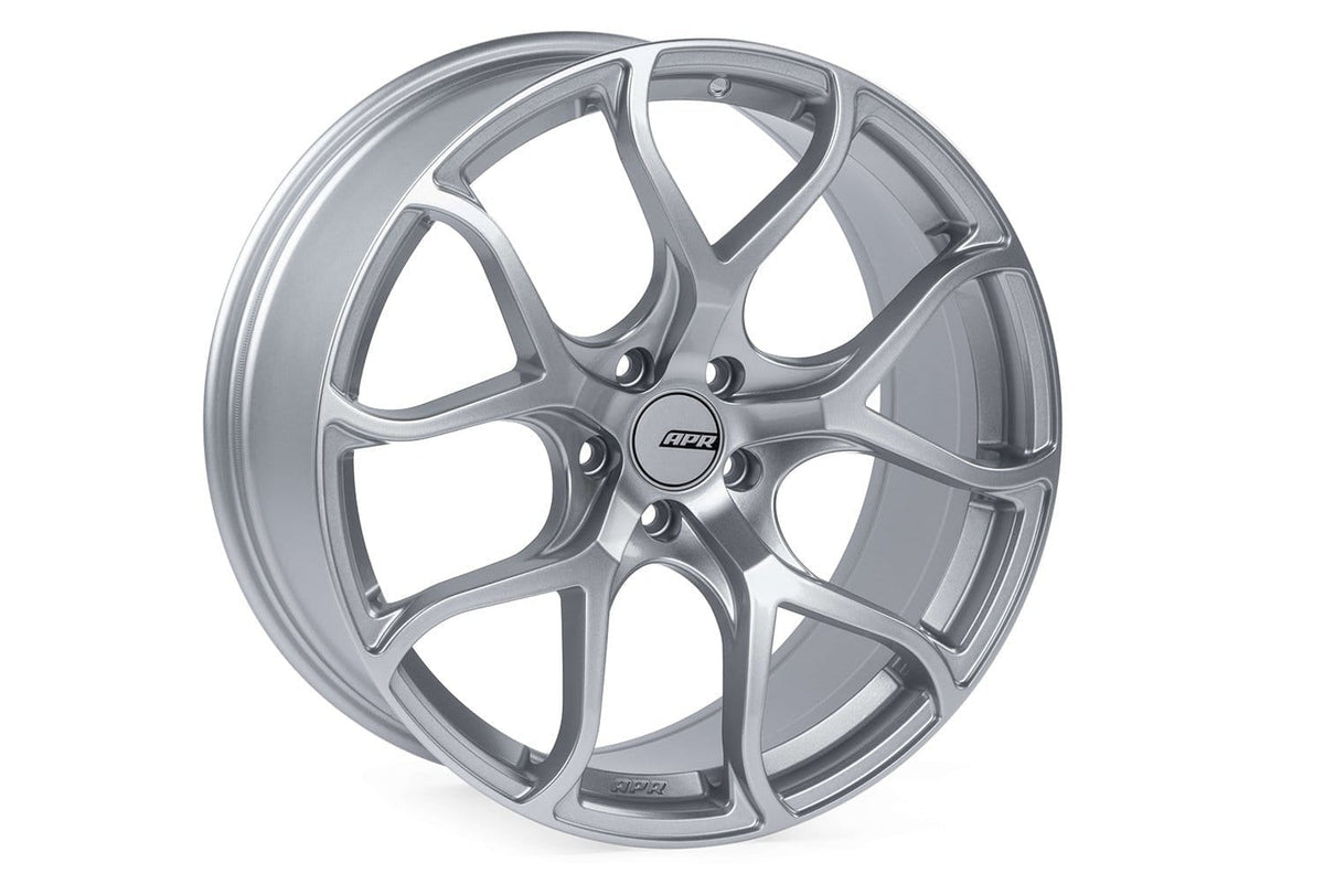 APR A01 20" 5x112 Flow Formed Wheel Hyper Silver