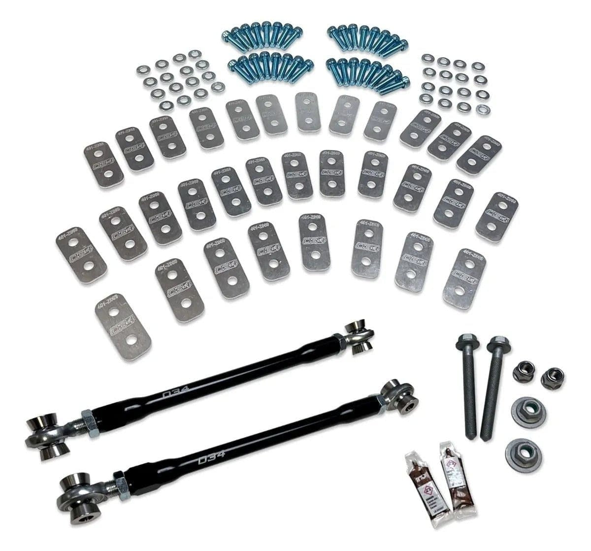 034Motorsport Dynamic+ Camber Toe Kit - Audi / Gen 1 / Gen 1.5 / R8 (4.2 V8 & 5.2 V10)