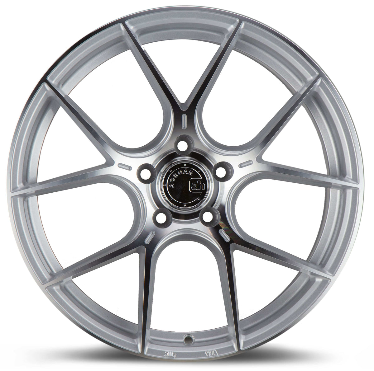 Aodhan AH-11 18" 5x112 Gloss Silver Machined Face