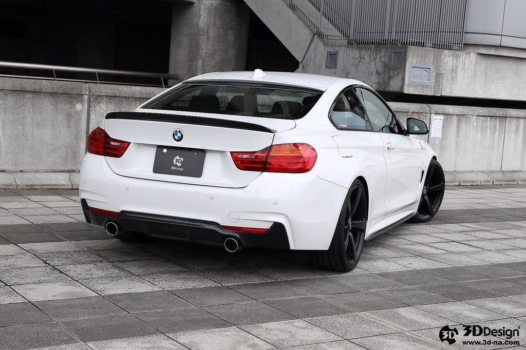 3D Design - 4 Series F32 / F36 M-Sport 435i Rear Diffuser