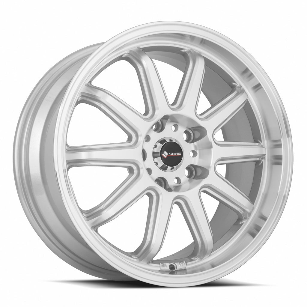 VORS SP2 17" 4x114.3 Silver Machined Face