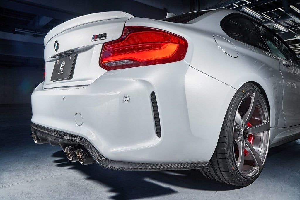 3D Design - M2 F87 Rear Diffuser Type II