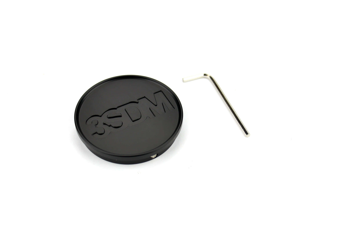 3SDM Billet Black Center Cap