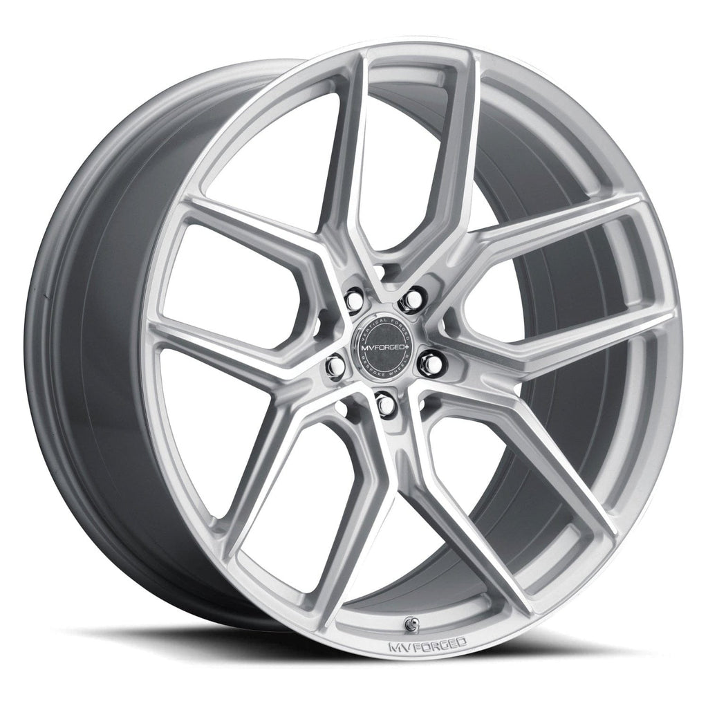 MV Forged MVF5 22" 5x108 up to 5x132 Diamond Silver (Custom Wheel)