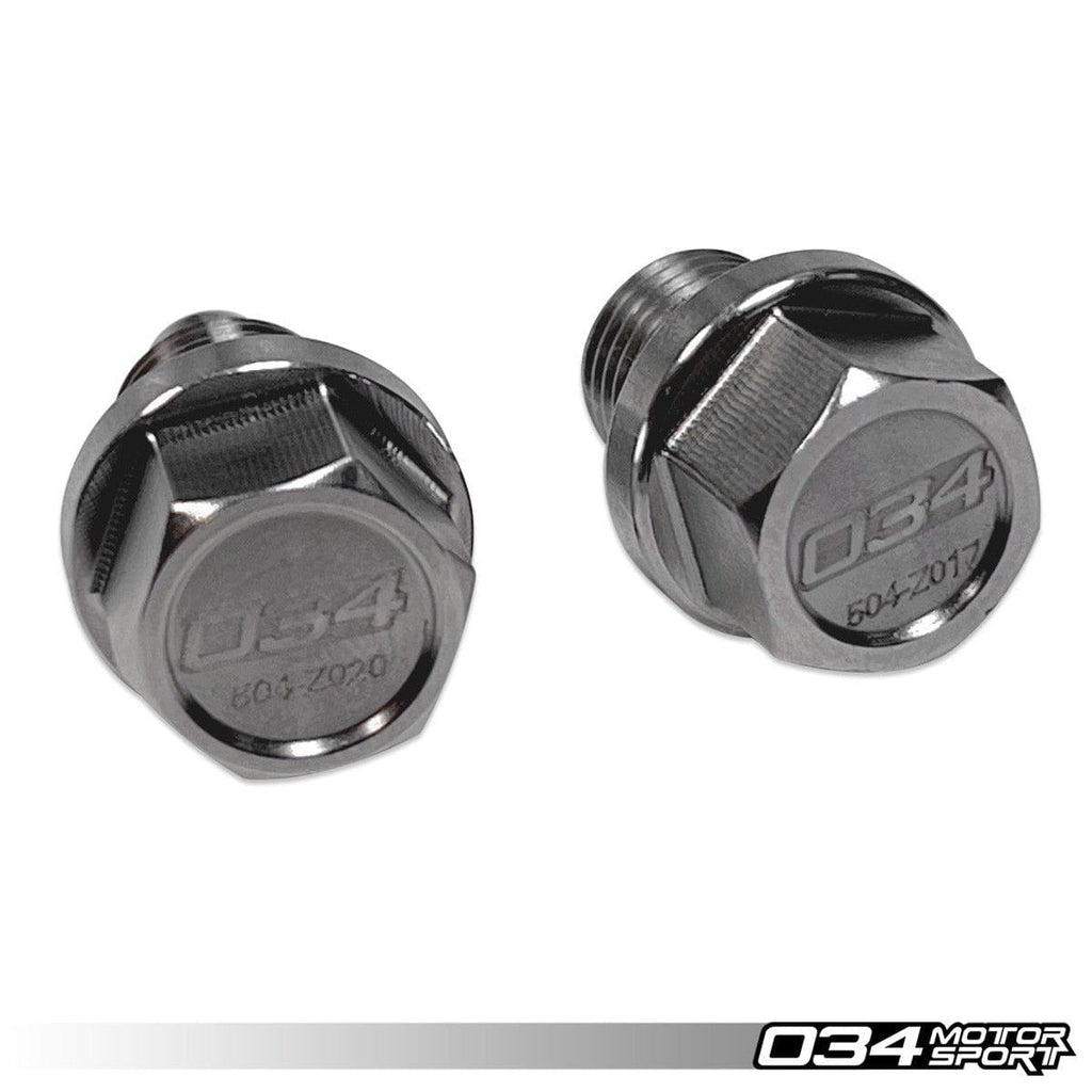 034Motorsport Rear Differential Magnetic Drain Plug Kit - VW / Audi / AWD / 8J / 8P / 8V / 8S / 8Y / MK5 / MK6 / MK7 / MK8