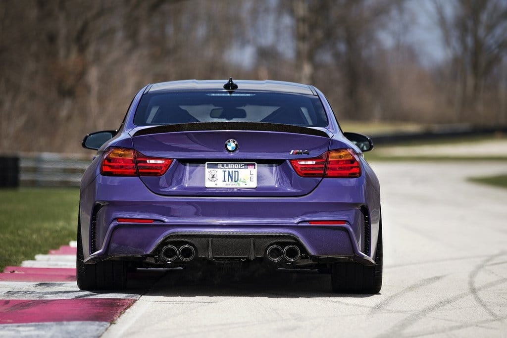 3D Design - M4 F82 / F83 Full Carbon Rear Bumper