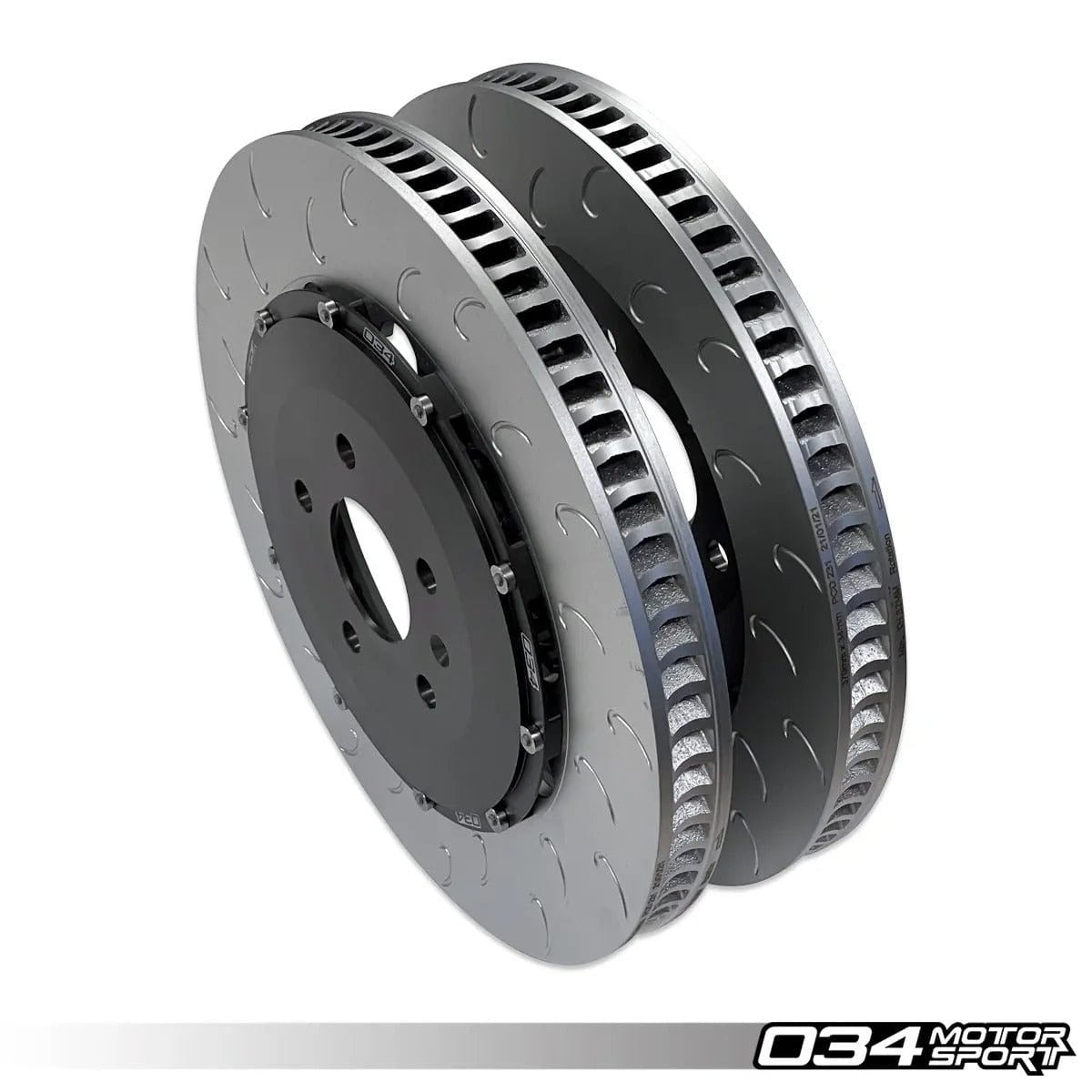 034Motorsport Stage 2 2-Piece 390mm Floating Front Brake Rotor Upgrade - Audi R8 Mk1