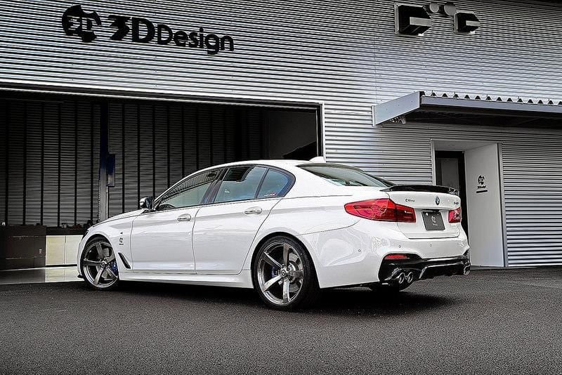 3D Design - 5 Series G30 M-Sport Rear Diffuser Type 2 M-Sport Only