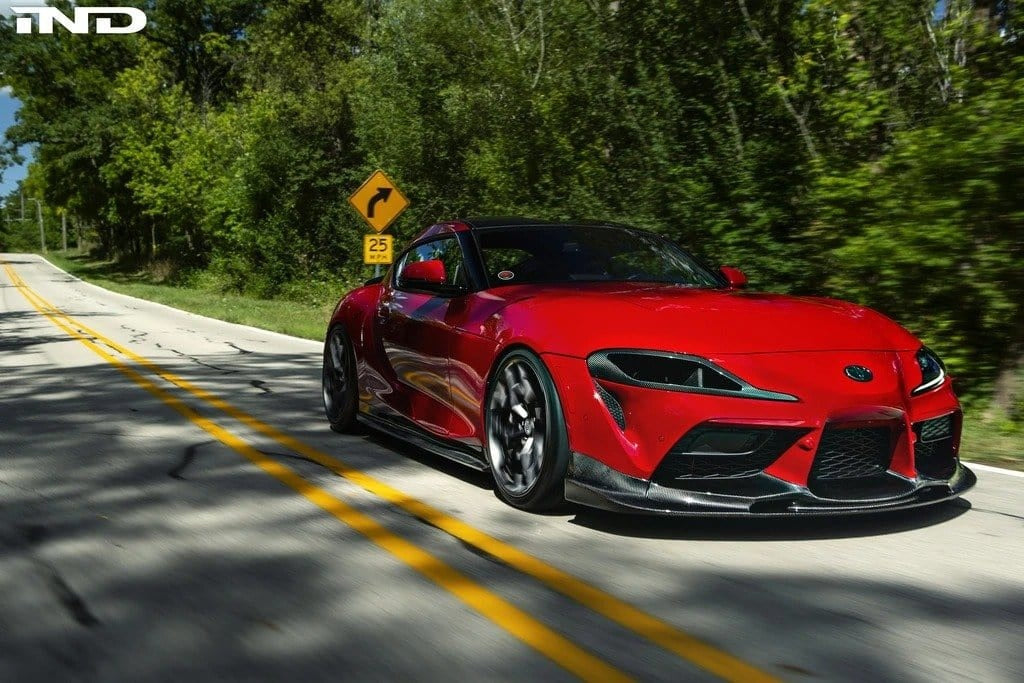 3D Design A90 Supra Carbon Front Lip