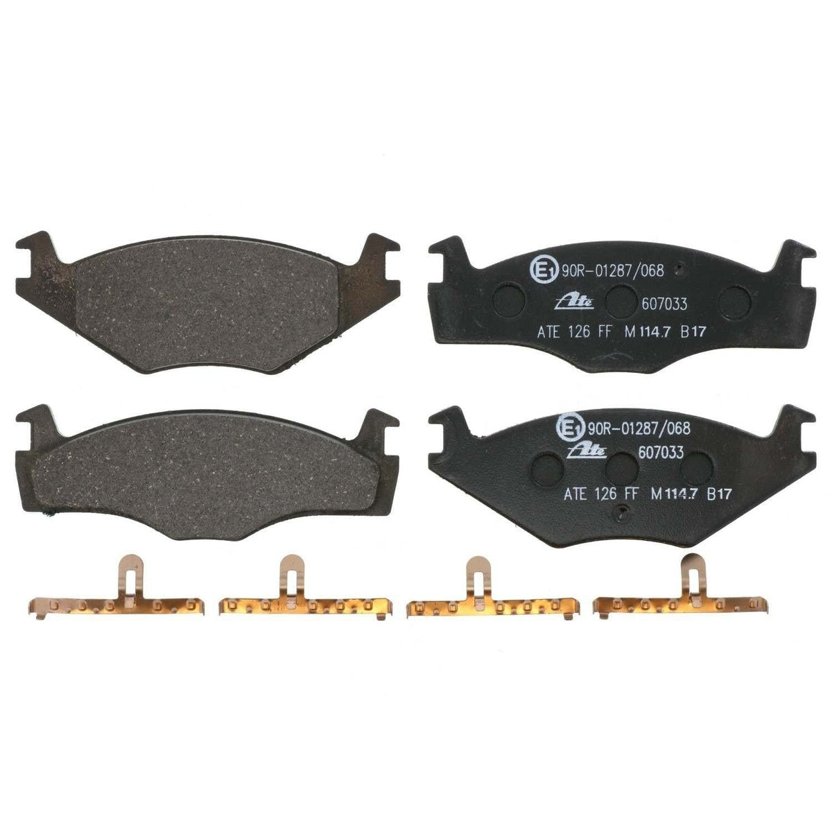 Front Brake Pads - VW Mk2 Golf / Jetta / Cabriolet / Scirocco