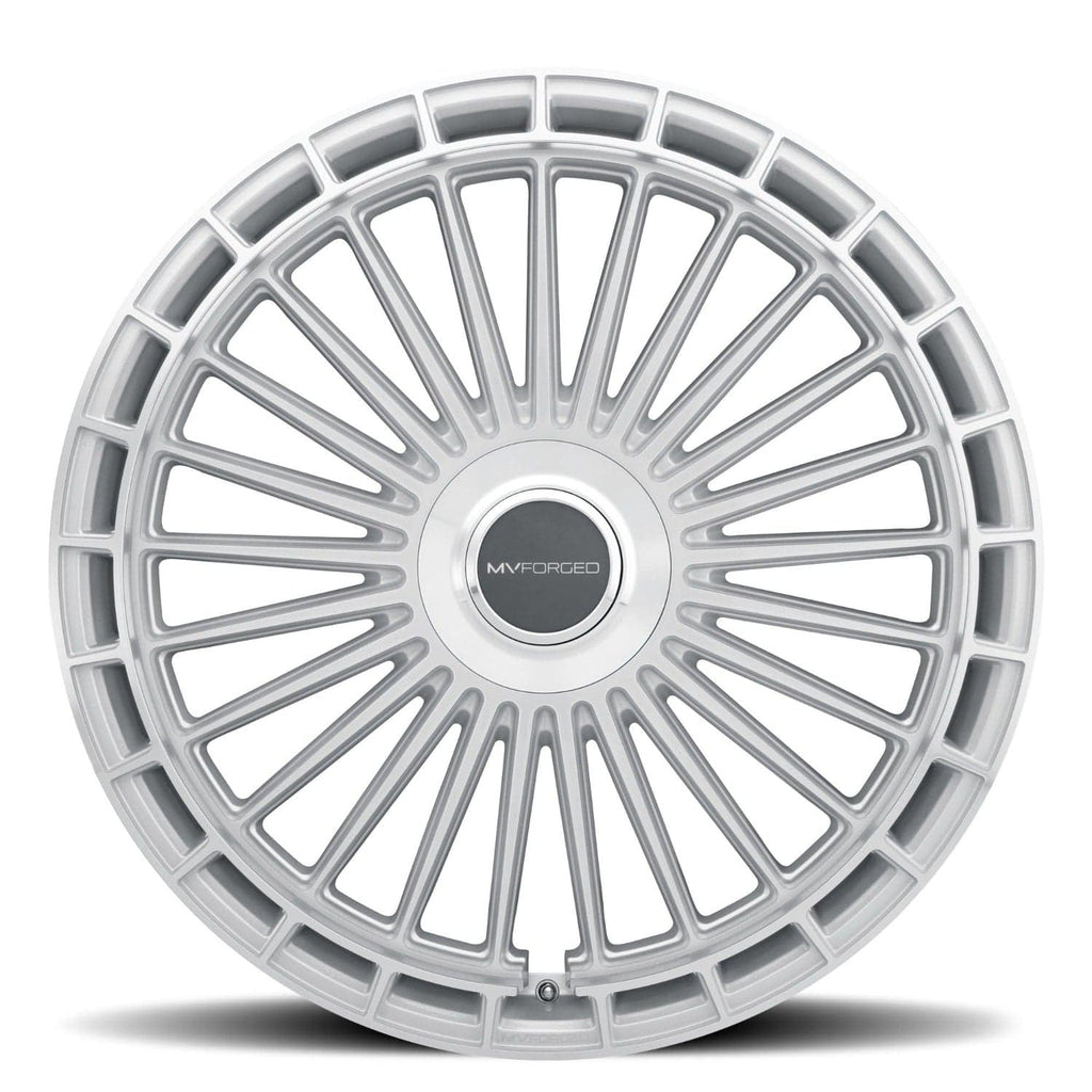 MV Forged MVF40 22" 5x112 Diamond Silver (Custom Wheel)