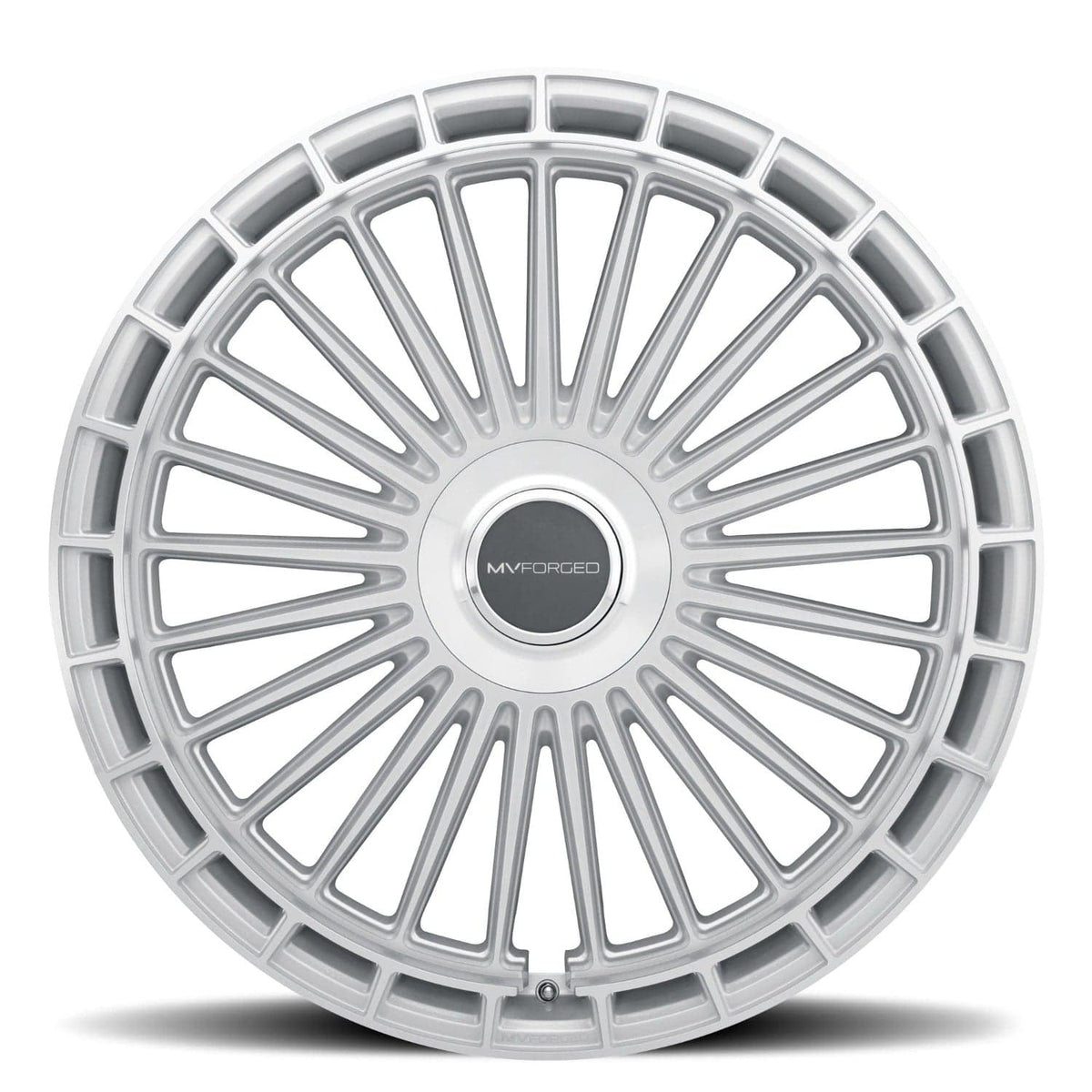 MV Forged MVF40 22" 5x112 Diamond Silver (Custom Wheel)