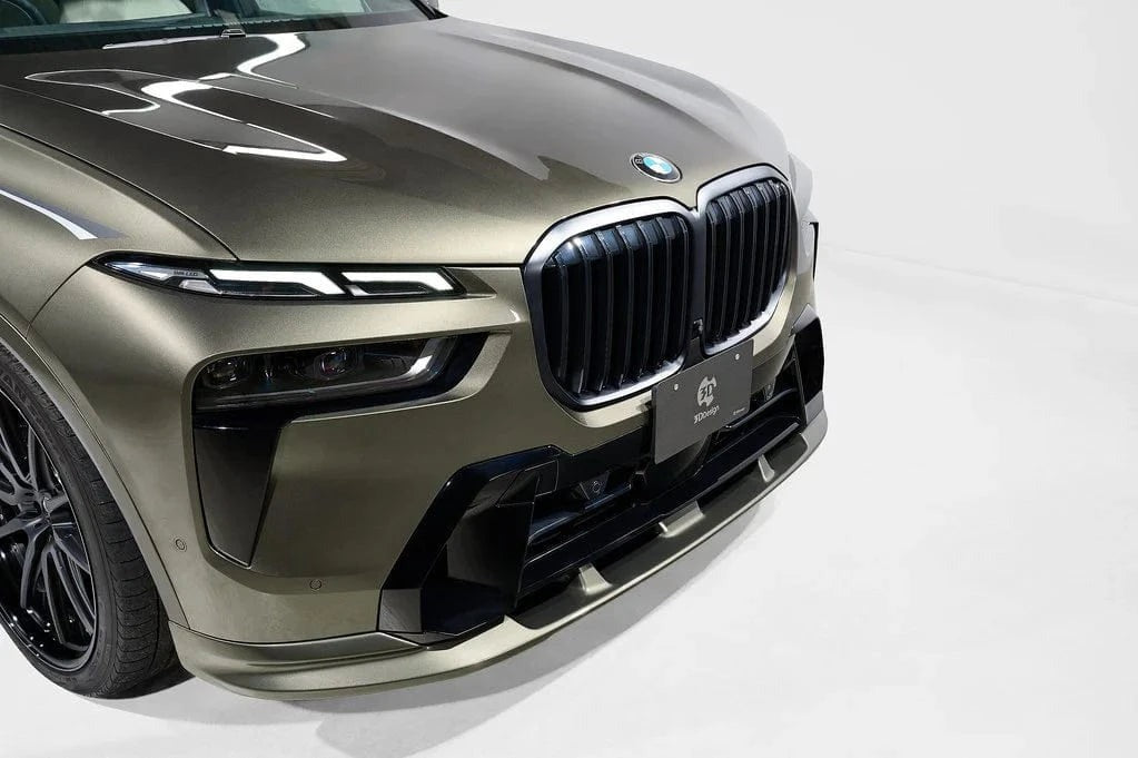 3D Design LCI Front Lip Spoiler - BMW G07 X7