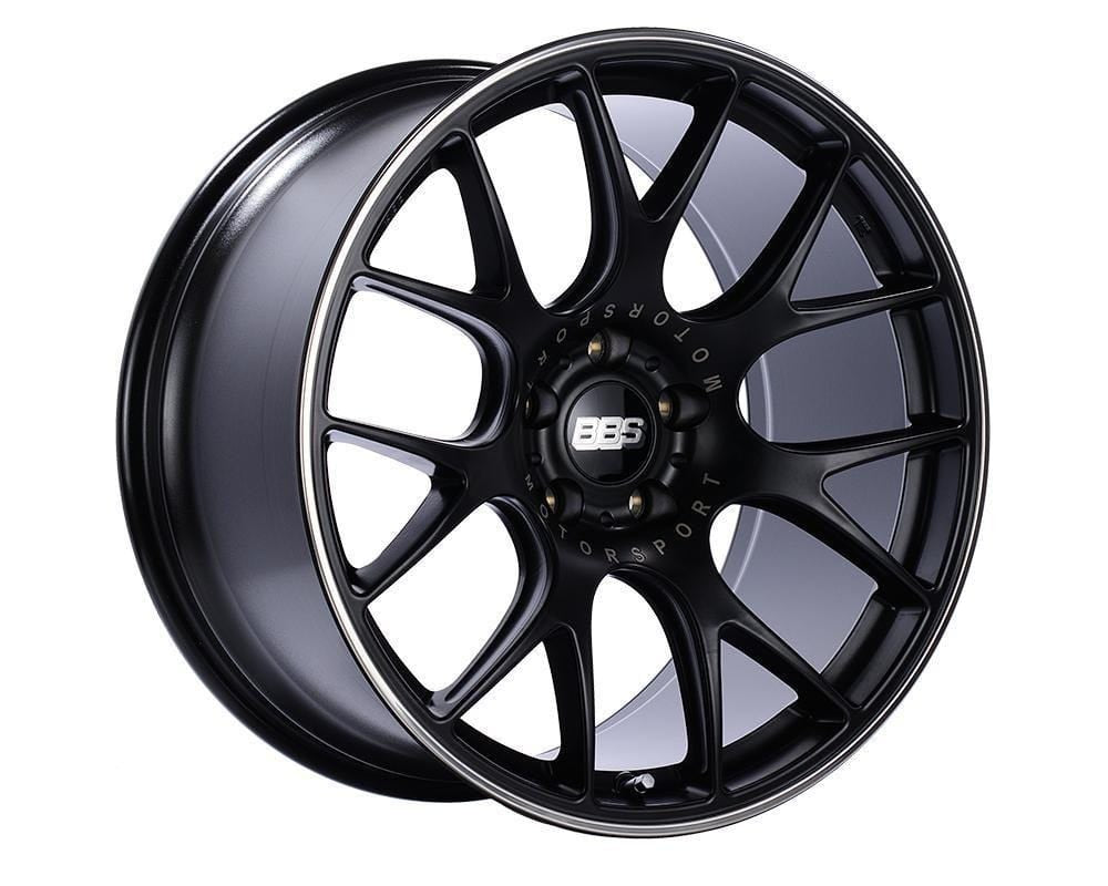 BBS CH-R Wheel w/ Black Center and Polished Rim 5x112 18"