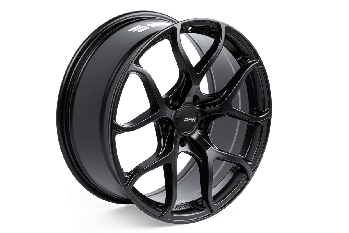 APR A01 19" 5x112 Satin Black Flow Formed Wheel