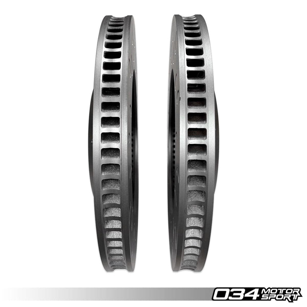 034Motorsport 2-Piece Floating Front Brake Rotor Upgrade Kit - Audi B9 / B9.5 / RS5 / 4M / 4M.5 / Q7 / Q8