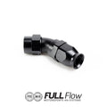 Nuke Performance Full Flow PTFE Hose End Fitting 45 Degree AN-10