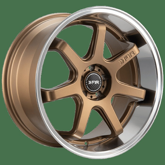 F1R FC7 18" 5x112 Satin Bronze w/ Polish Lip