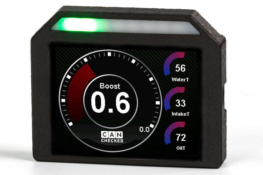 CANchecked MFD32S Multi Function Universal Display | 3.2" Gen2 with Integrated Shiftlight