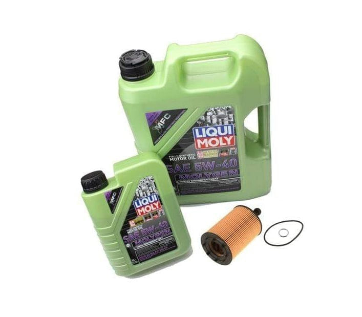 Oil Service Kit - Liqui Moly MolyGen 5w-40 - VW 24v VR6 / 3.2L VR6 / 3.6L VR6 up to 2010