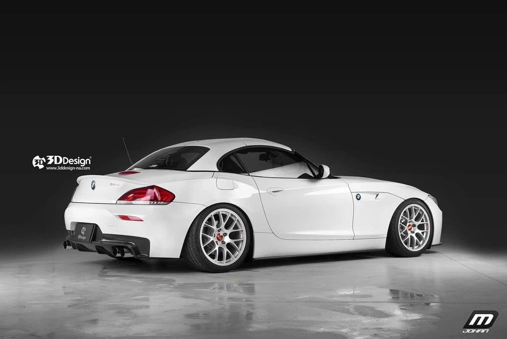 3D Design E89 Z4 M-Sport Carbon Rear Diffuser