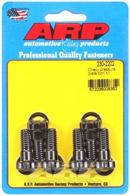 ARP Chevy SB / BB 265-502 Pressure Plate (Clutch Cover) Pro Series Bolt Kit